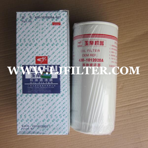 430-1012020A Yuchai Oil Filter